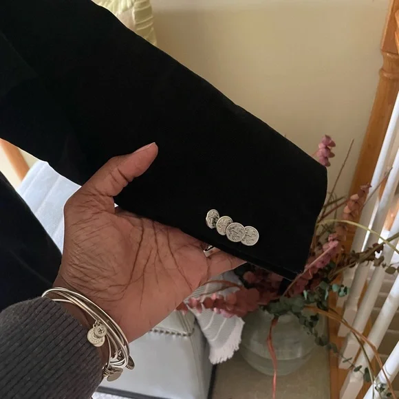 Brooks Brothers Black Corduroy Blazer-EUC - Picture 10 of 11